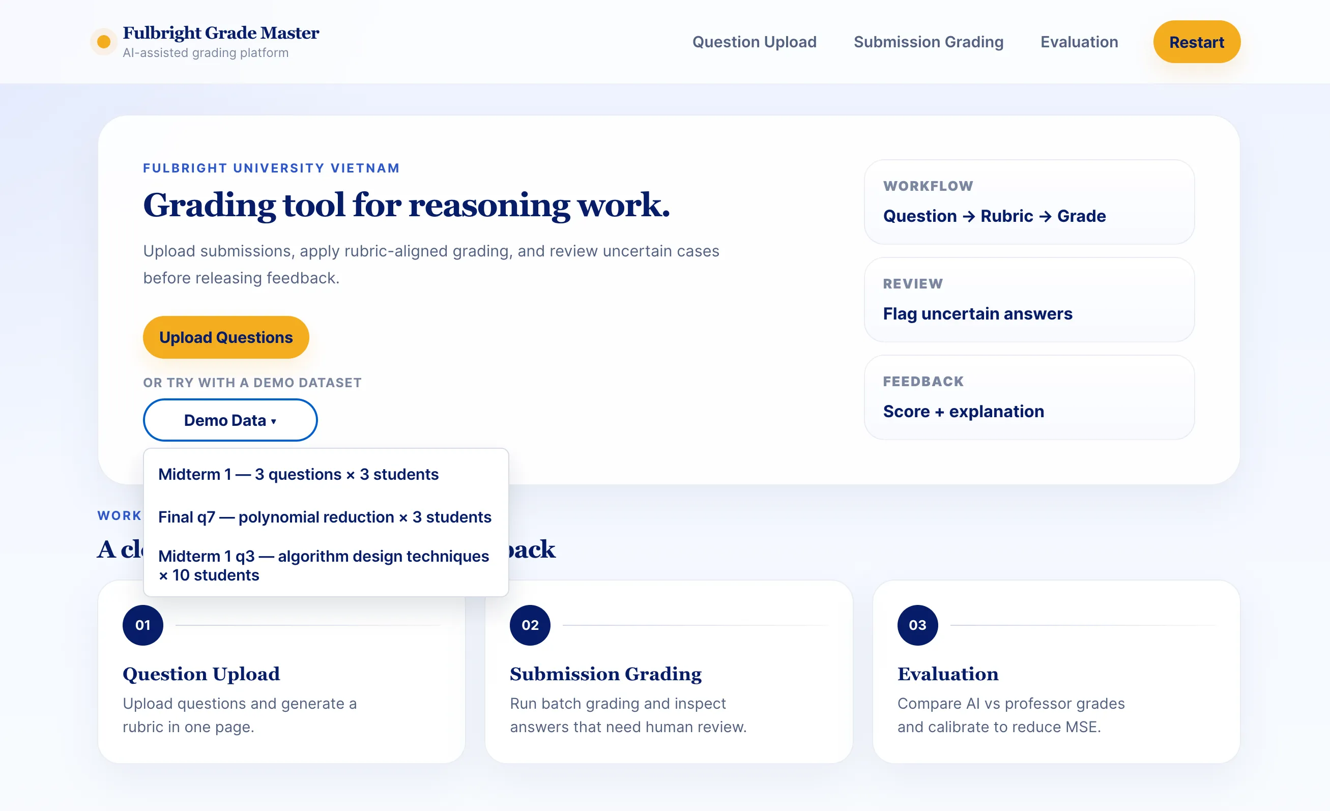 Home workflow