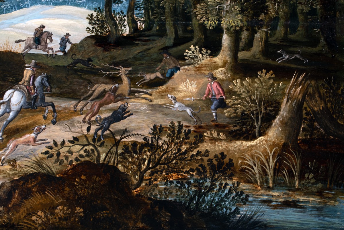 A stag hunt scene used as the cover image for a note on coordination, trust, and cooperation.